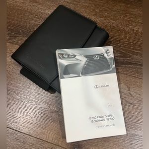 Lexus 2019 owners manual